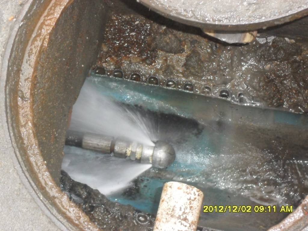 黄流镇污水管道高压清洗